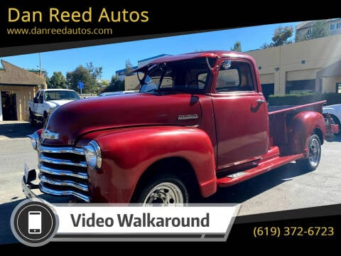 1947 Chevrolet 3600 for sale at Dan Reed Autos in Escondido CA