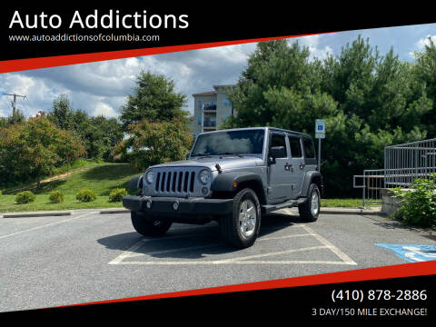 2014 Jeep Wrangler Unlimited for sale at Auto Addictions in Elkridge MD