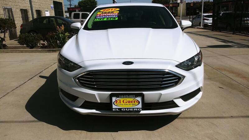 2017 Ford Fusion for sale at El Guero Auto Sale in Hawthorne CA