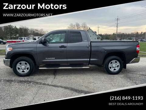2017 Toyota Tundra for sale at Zarzour Motors in Chesterland OH