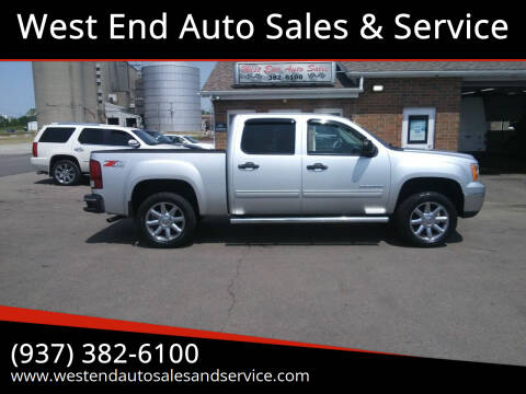 2012 GMC Sierra 1500 for sale at West End Auto Sales & Service in Wilmington OH