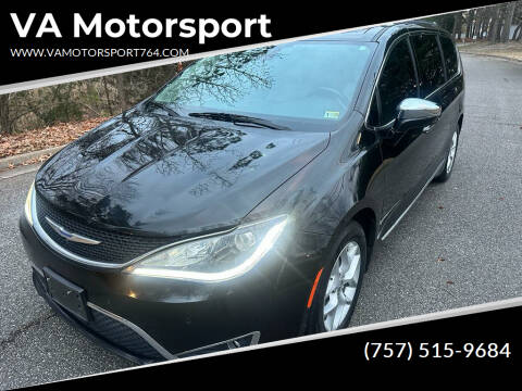 2020 Chrysler Pacifica for sale at VA Motorsport in Chesapeake VA