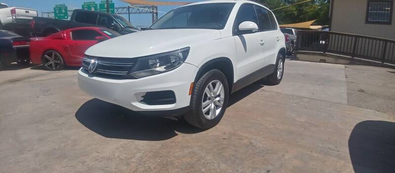 2016 Volkswagen Tiguan for sale at AUTOTEX FINANCIAL in San Antonio TX