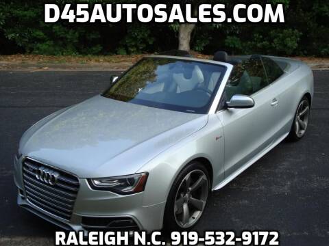 2014 Audi S5 for sale at D45 Auto Brokers in Raleigh NC