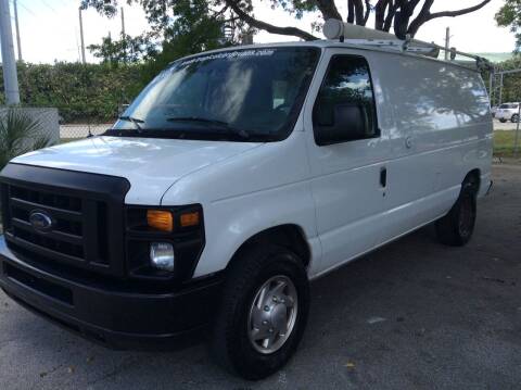 2010 Ford E-Series Cargo for sale at Tropical Motors Cargo Vans and Car Sales Inc. in Pompano Beach FL