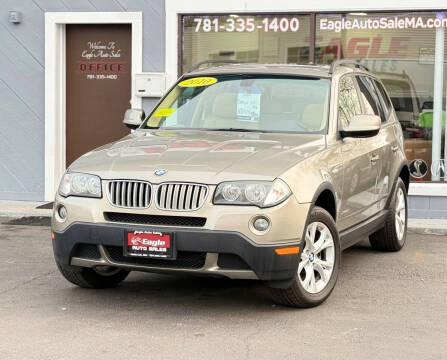 2010 BMW X3 for sale at Eagle Auto Sale LLC in Holbrook MA
