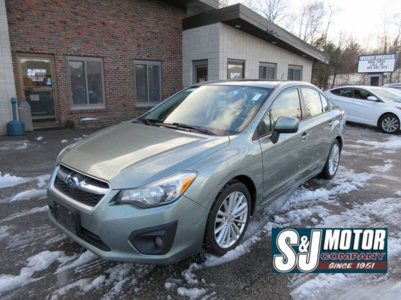 2014 Subaru Impreza for sale at S & J Motor Co Inc. in Merrimack NH