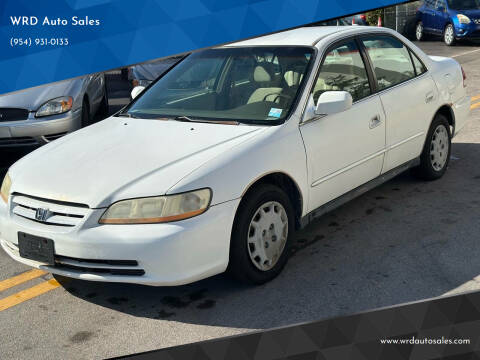 2002 Honda Accord for sale at WRD Auto Sales in Hollywood FL