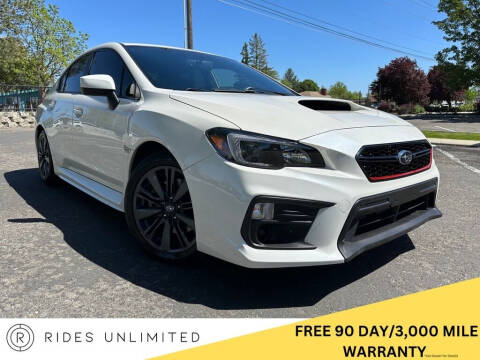 2018 Subaru WRX for sale at Rides Unlimited in Meridian ID