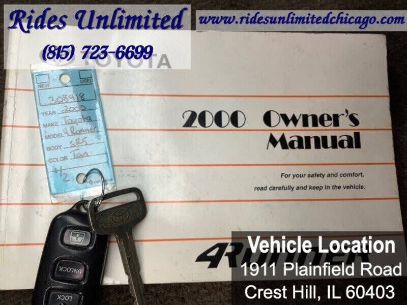 2000 Toyota 4Runner SR5