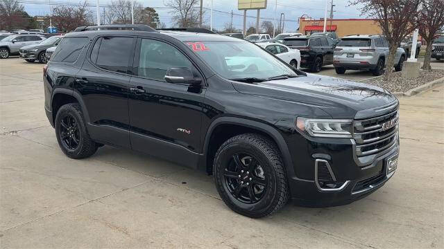 Used 2022 GMC Acadia AT4 with VIN 1GKKNLLS4NZ145770 for sale in Waterloo, IA