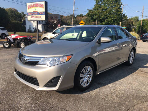 2014 Toyota Camry for sale at Beachside Motors, Inc. in Ludlow MA