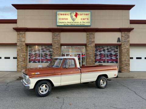 1969 Ford F-100 for sale at Iconic Motors of Oklahoma City, LLC in Oklahoma City OK