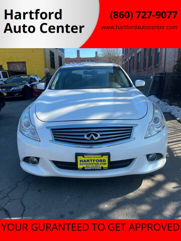 2013 Infiniti G37 Sedan for sale at Hartford Auto Center in Hartford CT