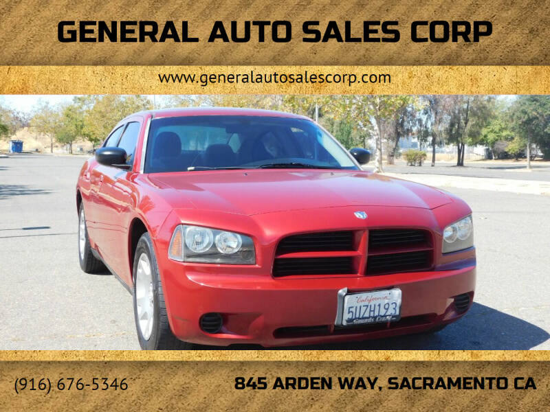 2007 Dodge Charger for sale at General Auto Sales Corp in Sacramento CA