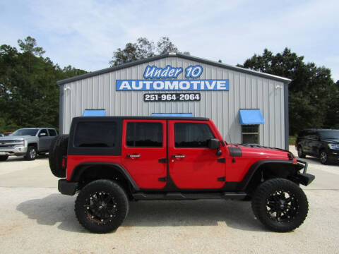 2015 Jeep Wrangler Unlimited for sale at Under 10 Automotive in Robertsdale AL