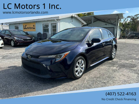 2020 Toyota Corolla for sale at LC Motors 1 Inc. in Orlando FL
