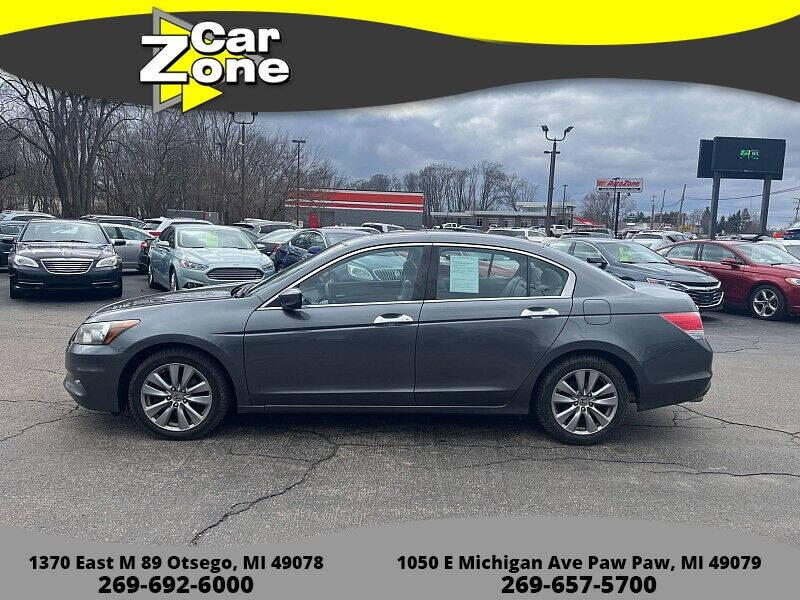 2012 Honda Accord for sale at Car Zone in Otsego MI