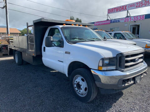 2002 Ford F-550 Super Duty for sale at DirtWorx Equipment - Used Equipment in Woodland WA