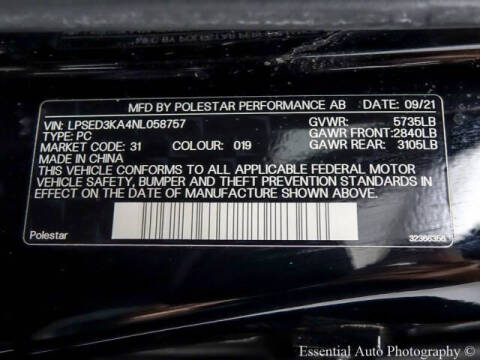 2022 Polestar 2 Long Range Dual Motor