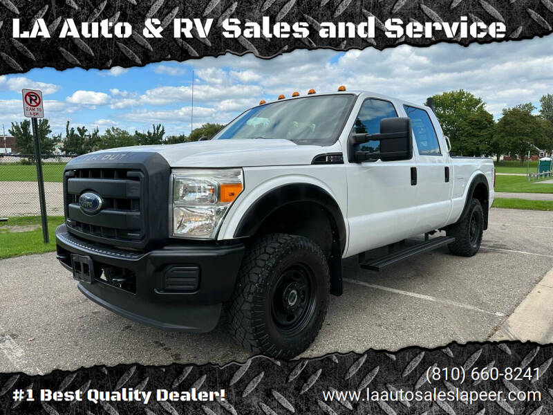 2013 Ford F-250 Super Duty for sale at LA Auto & RV Sales and Service in Lapeer MI