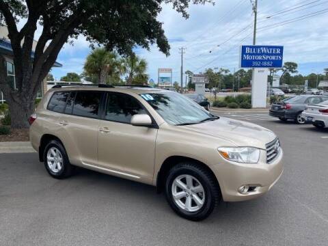2010 Toyota Highlander for sale at BlueWater MotorSports in Wilmington NC