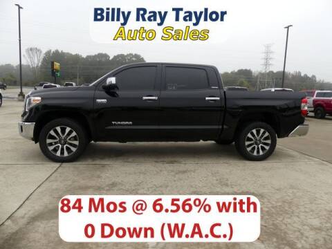 2018 Toyota Tundra for sale at Billy Ray Taylor Auto Sales in Cullman AL