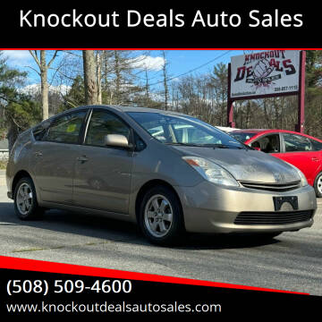 2005 Toyota Prius for sale at Knockout Deals Auto Sales in West Bridgewater MA