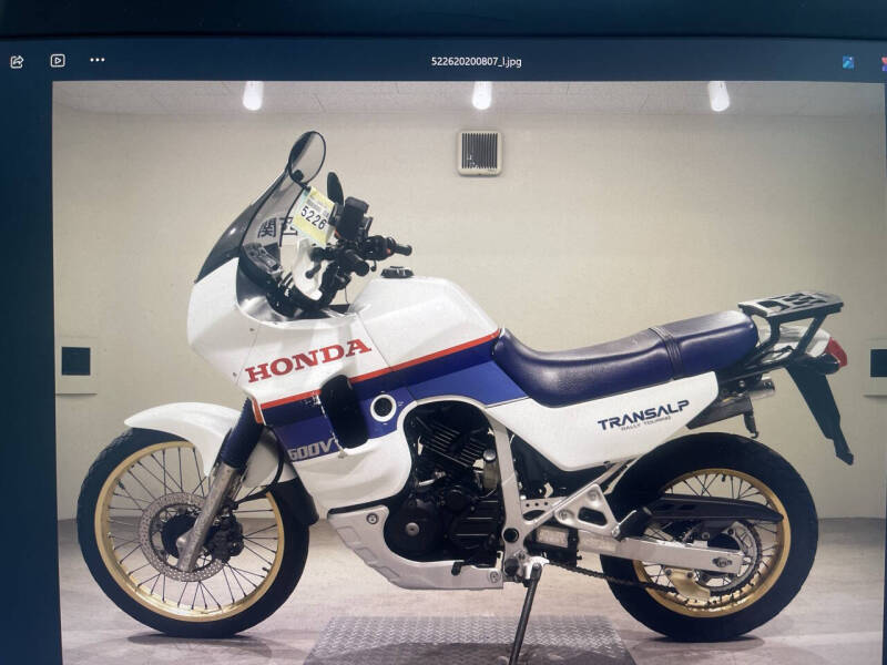 1987 Honda Transalp XL600V