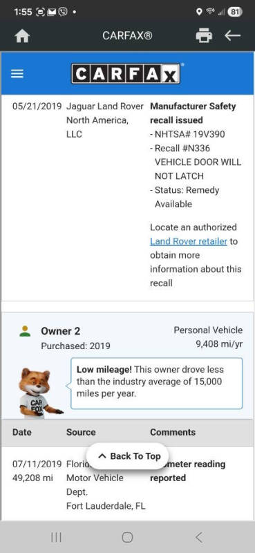 2016 Land Rover Range Rover Supercharged
