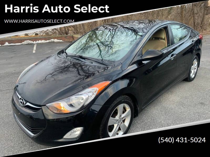 2012 Hyundai Elantra for sale at Harris Auto Select in Winchester VA
