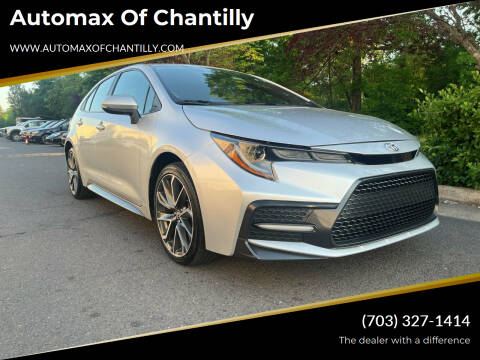 2021 Toyota Corolla for sale at Automax of Chantilly in Chantilly VA