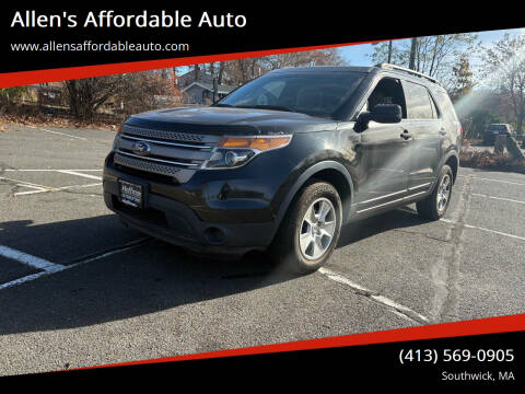 2014 Ford Explorer for sale at Allen's Affordable Auto in Southwick MA