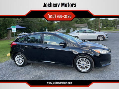 2017 Ford Focus for sale at Joshsav Motors in Walnutport PA