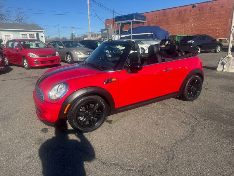 2012 MINI Cooper Convertible for sale at LINDER'S AUTO SALES in Gastonia NC