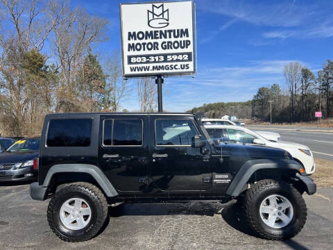 2015 Jeep Wrangler Unlimited for sale at Momentum Motor Group in Lancaster SC