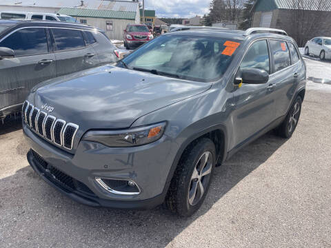 2021 Jeep Cherokee for sale at Strait-A-Way Auto Sales LLC in Gaylord MI