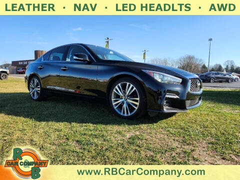 2019 Infiniti Q50 for sale at R & B Car Company in South Bend IN