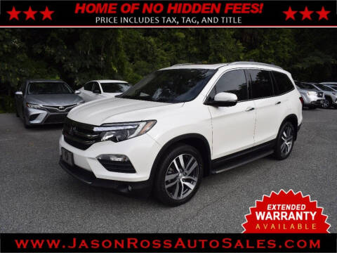 2018 Honda Pilot for sale at Jason Ross Auto Sales in Burlington NC