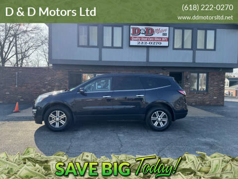 2017 Chevrolet Traverse for sale at D & D Motors Ltd in Belleville IL