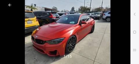 2016 BMW M4 for sale at E and M Auto Sales in Bloomington CA