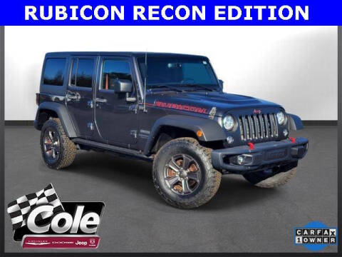 2017 Jeep Wrangler Unlimited for sale at COLE Automotive in Kalamazoo MI