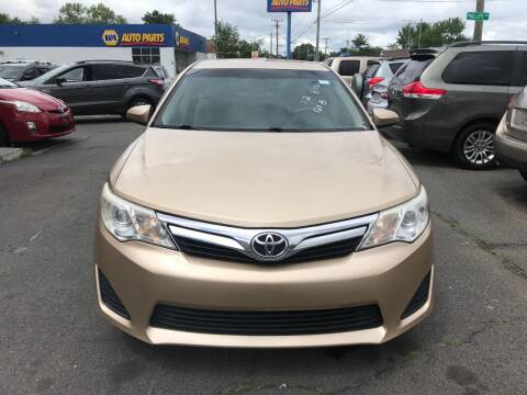 2012 Toyota Camry for sale at Best Value Auto Service and Sales in Springfield MA