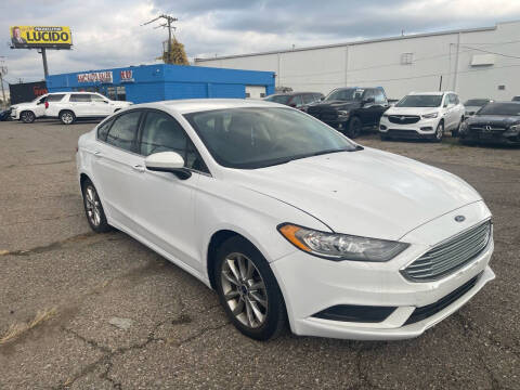 2017 Ford Fusion for sale at M-97 Auto Dealer in Roseville MI