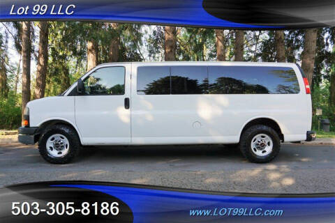 2011 GMC Savana for sale at LOT 99 LLC in Milwaukie OR