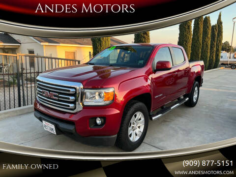 2018 GMC Canyon for sale at Andes Motors in Bloomington CA