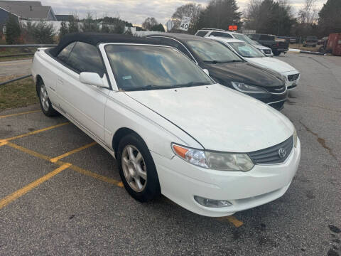 2002 Toyota Camry Solara for sale at UpCountry Motors in Taylors SC