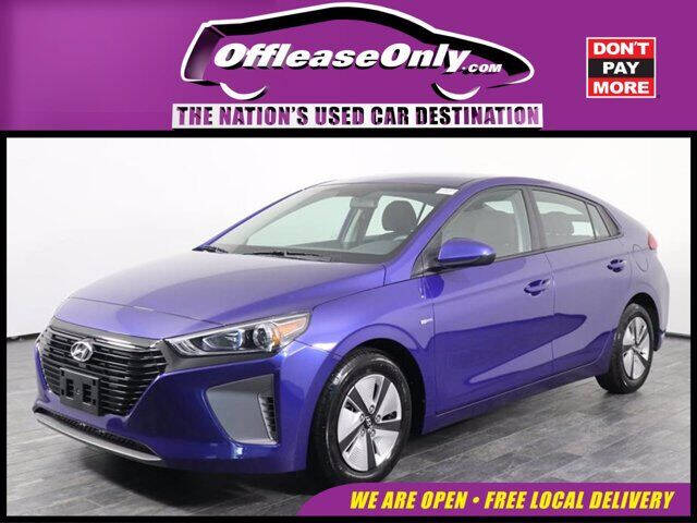 2019 Hyundai Ioniq Hybrid Blue