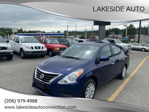 2018 Nissan Versa for sale at Lakeside Auto in Lynnwood WA