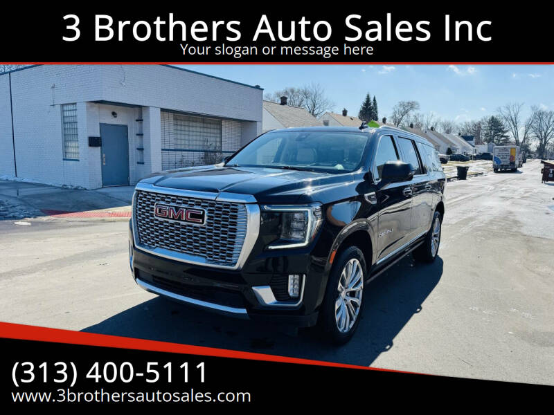 2021 GMC Yukon XL for sale at 3 Brothers Auto Sales Inc in Detroit MI